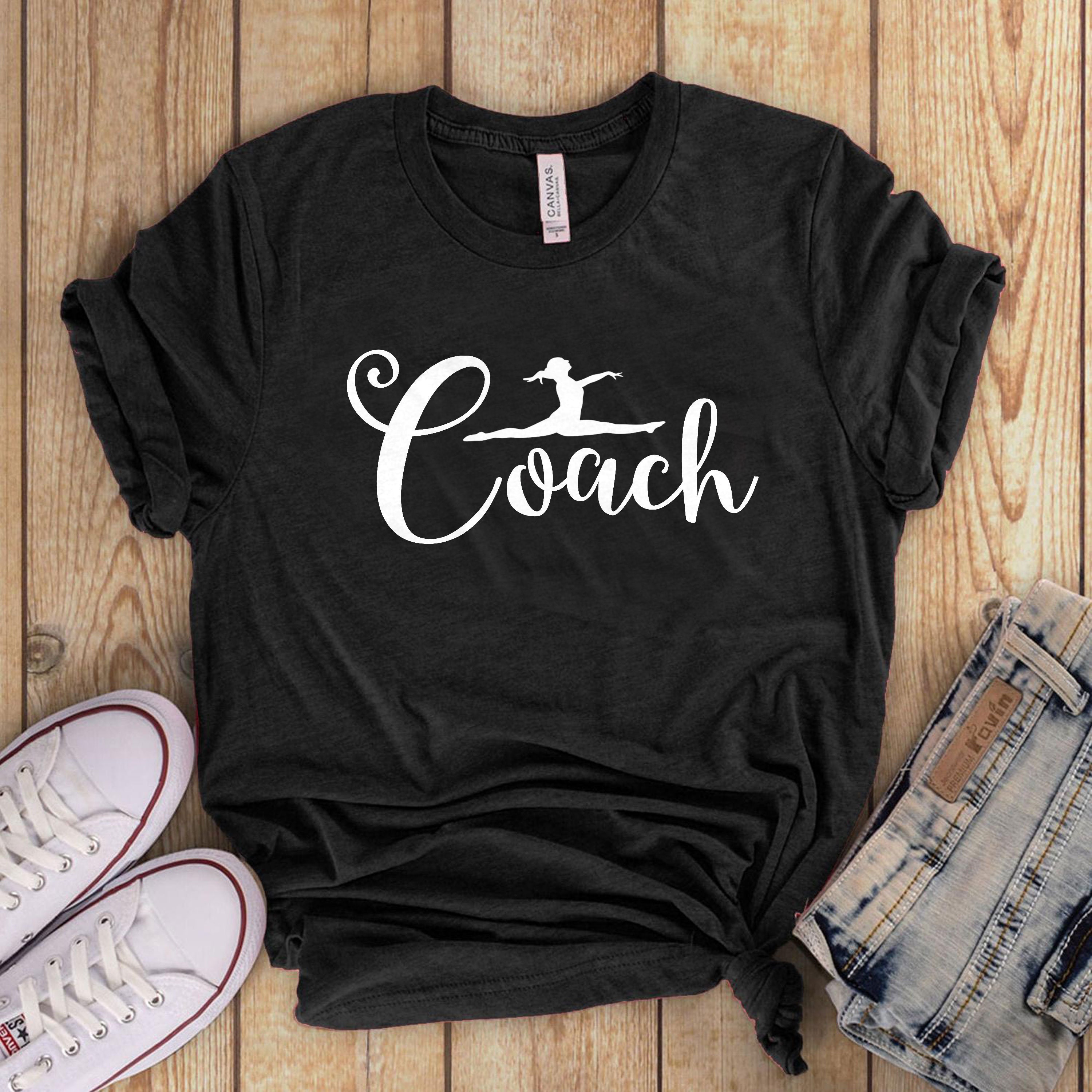 Gymnastics coach t shirt Gymnastics t shirt gift gymnast Etsy