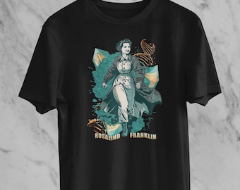Super Franklin T-Shirt • Unisex • DNA • Science Lover T-Shirt • Rosalind Franklin • Chemistry • Genius • Nerd Life •  Molecular Biology