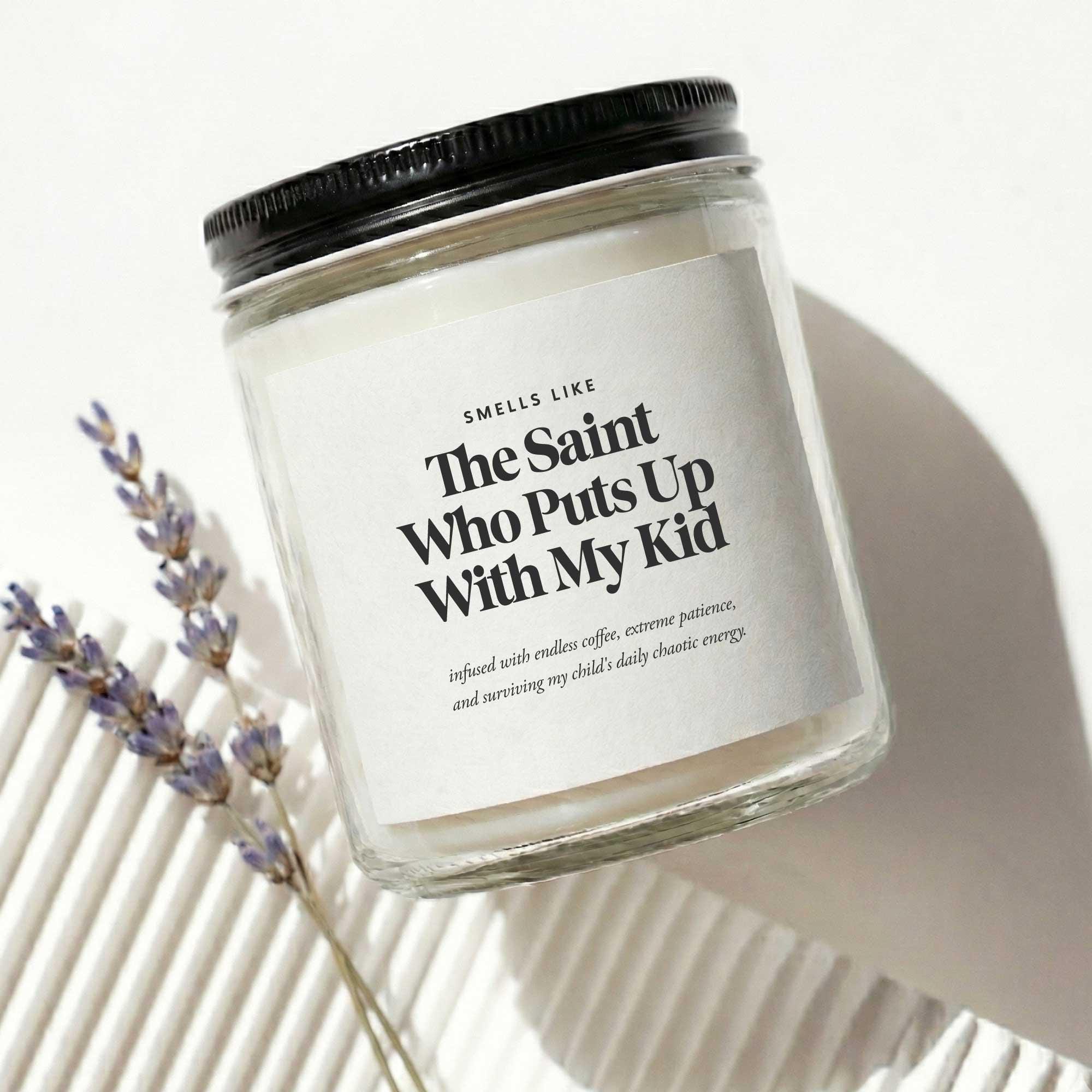 Funny Teacher Appreciation Gift Thanks for Putting up Soy Candle ...
