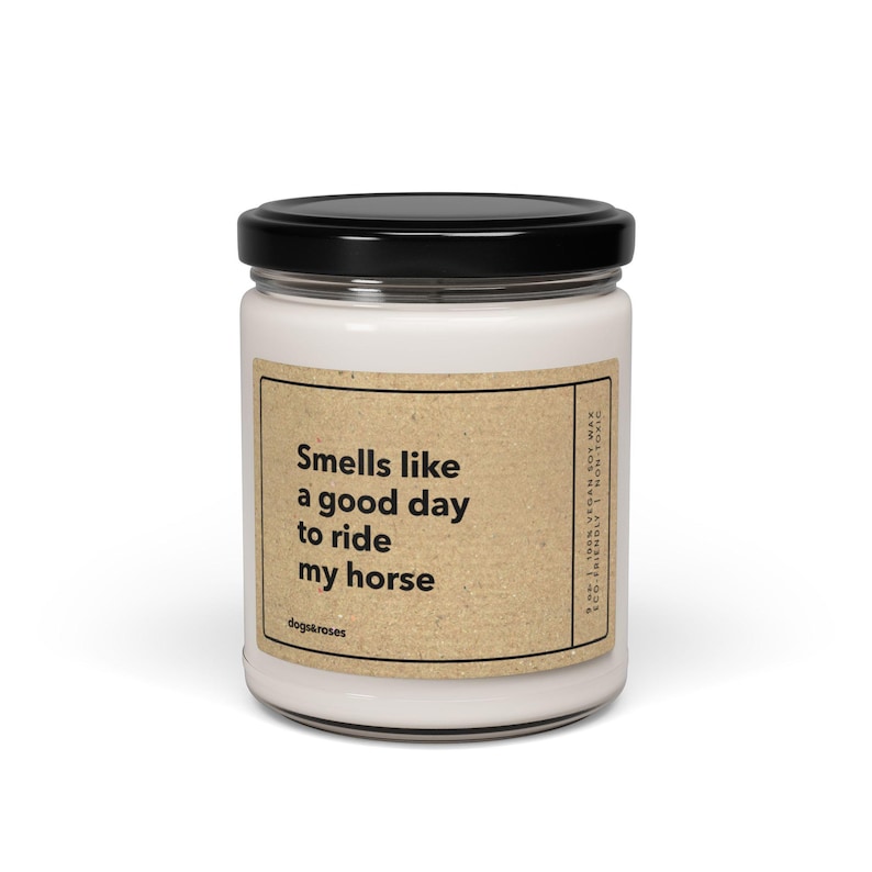 Good Day to Ride My Horse Soy Wax Candle | Funny Gift for Women | Horse ...