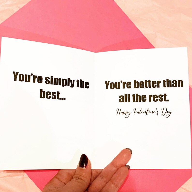 Valentine notecard