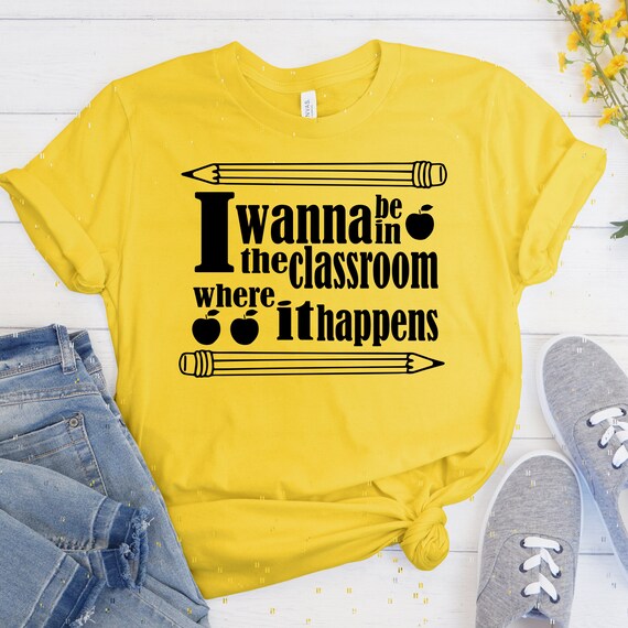 Hamilton teacher shirt Clearance