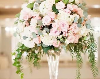 Pink Rose Flower Ball Table Centrepiece Wedding Head Table Wedding Flower Ball Wedding Centrepiece Wedding Arrangement Party Decor