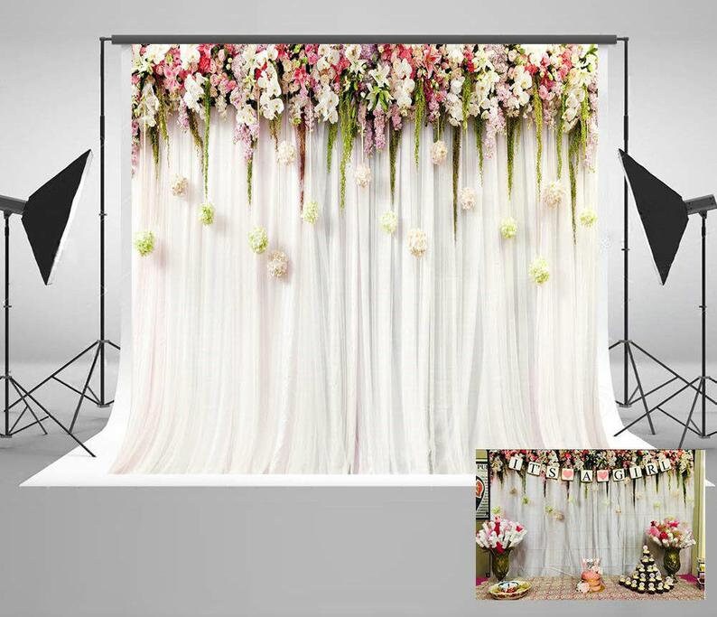3X4FT-Wedding Flowers Tree Photography Backdrops Wall Decoration Background Props for Photo Studio 3X4FT-Wedding Flowers Tree Photography Backdrops Wall Decoration Background Props for Photo Studio