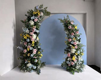 Wedding Rose Flower Arch,Wedding Archway Floral,Table Flower Garland,Wedding Flower Backdrop,Flower Arrangement,Romantic Wedding Inspiration