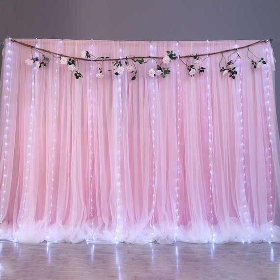 写真撮影用背景幕 ウェディング背景幕カーテン パーティー装飾背景