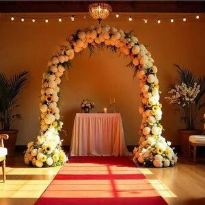 Hydrangea Flower Arch,Flower Cecterpiece,Wedding Aisle Flower,Wedding Floral Backdrop Decor,Home Shop Party Front Floral Decor