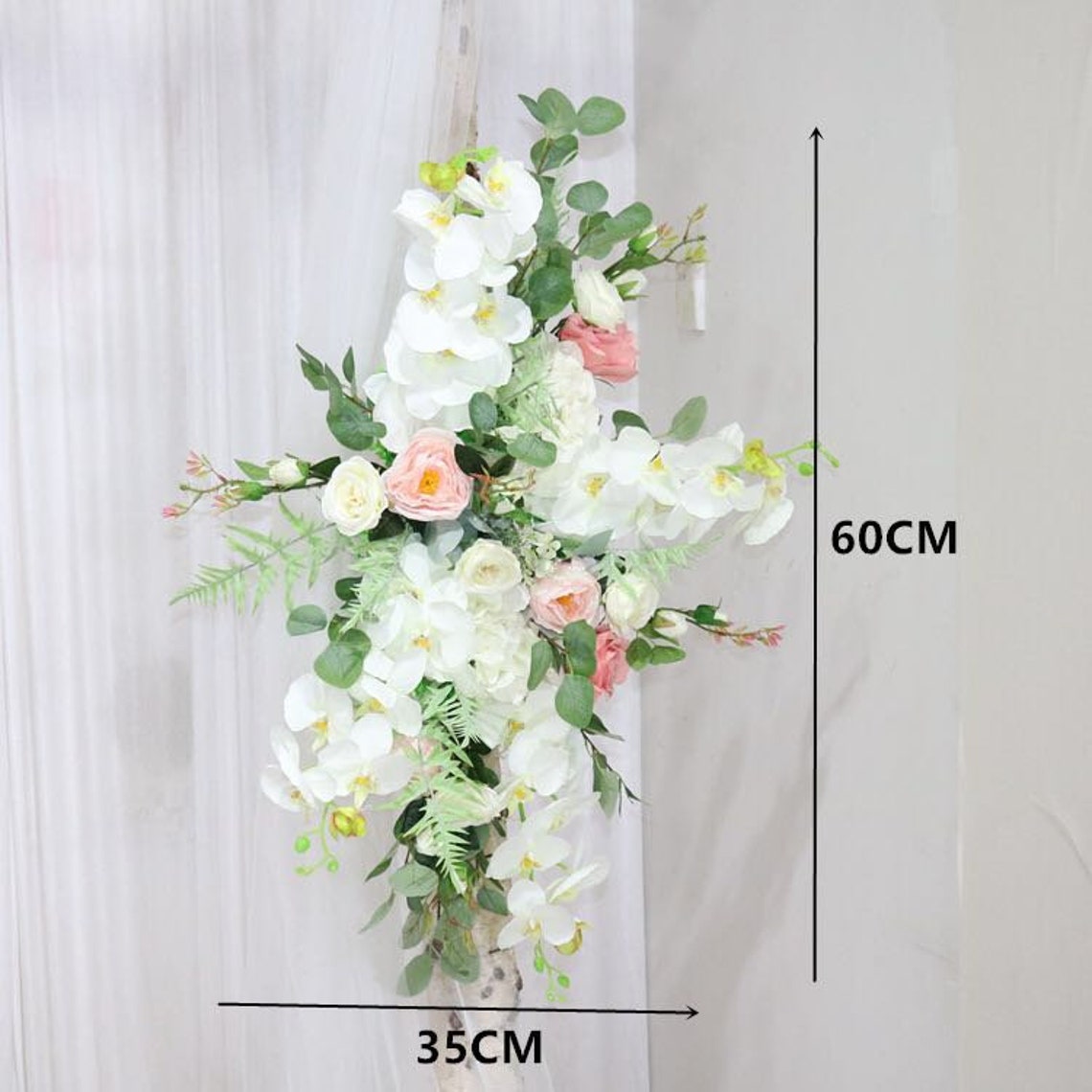 Wedding Arch Flower Wall Wedding Arch Tulle Background Wedding Etsy