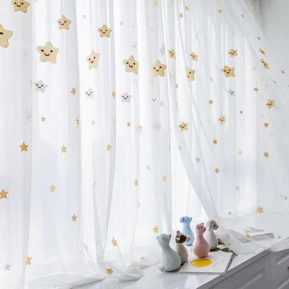 Curtain Pair Panels Sheer Voile, What Size Voile Curtains Do I Need