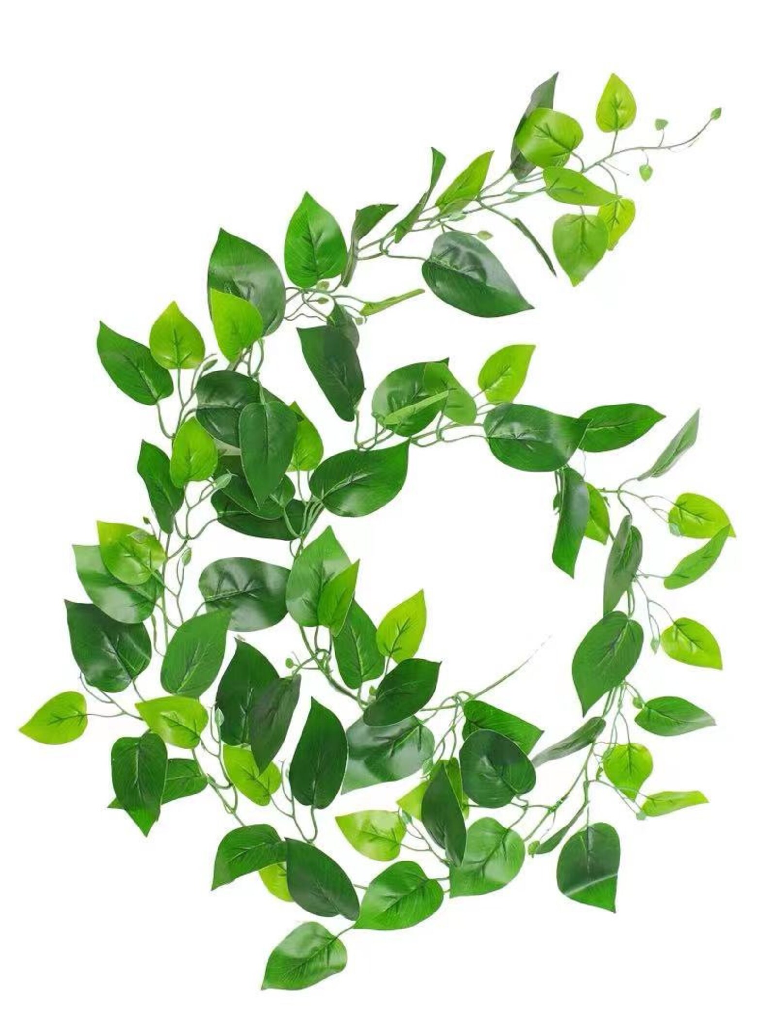 50 Pack Fake Ivy Leaves Artificial Ivy Leaves Fake Greenery Etsy