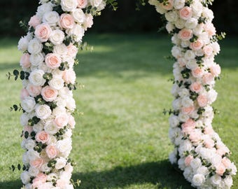Wedding Arch Swag Florals,Wedding Entrance Backdrop,Party Decor