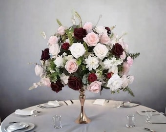Wedding Flower Ball Table Centrepiece Floral Ball Wedding Tall Centerpiece Wedding Arrangement Flower Arrangement Party Decor