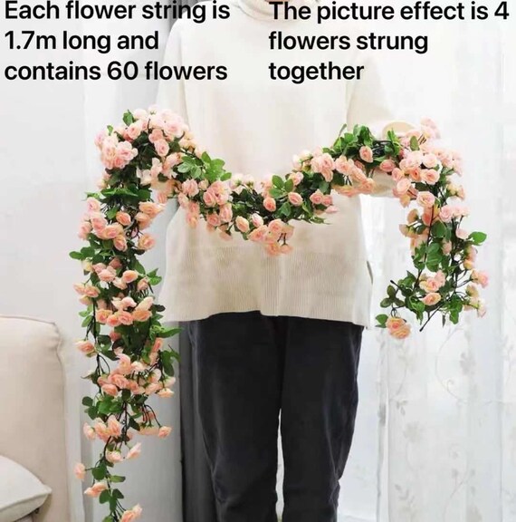 Flower vines for wedding deals