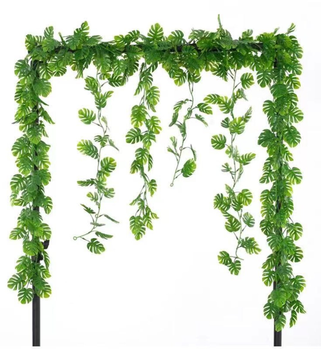 Tropical Palm Leaves Garland,artificial Greenery Garland,artificial