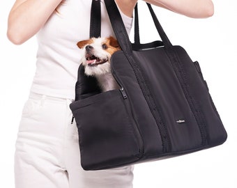 Convertible Everywhere Pet Carrier Tote for Small and Medium Dogs & Puppies