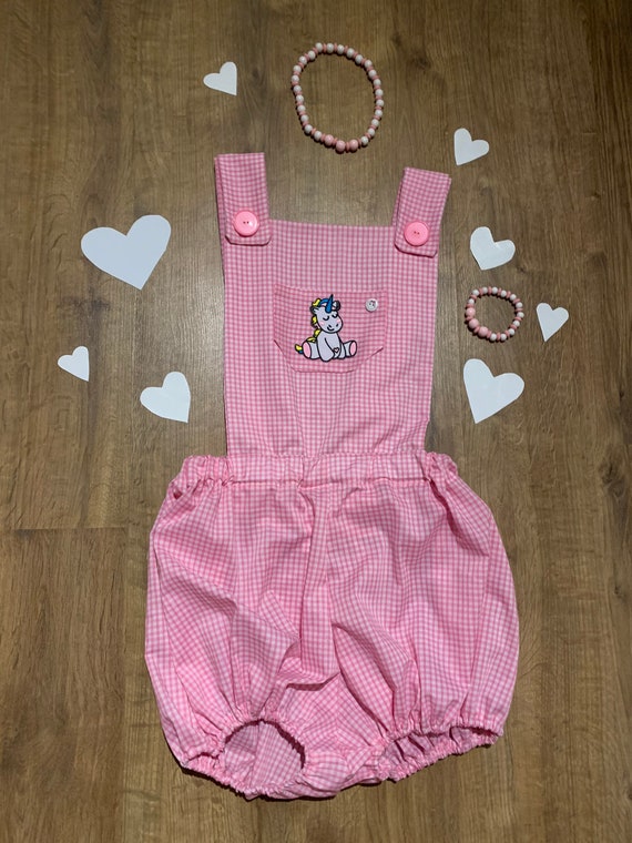 Adult Baby Romper With Embroidery Motifs Etsy