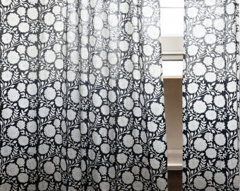 Miulee Rideau Salon-Beau Rideau Voilage Avec Motif D'Arbre, Rideaux