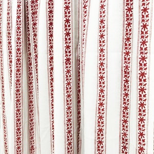 Christmas curtains / Sheer cotton Curtain / Boho style curtains /Bohemian curtains/Window curtains/ curtain panels/