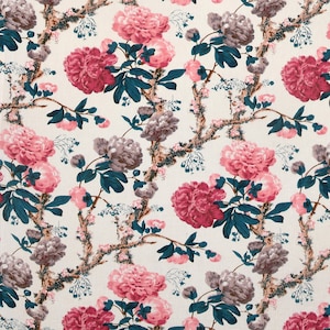 Bloemengordijn, vintage bloemengordijnpanelen, kinderkamerdecoratie, bohogordijnen, boho-decorgordijnen