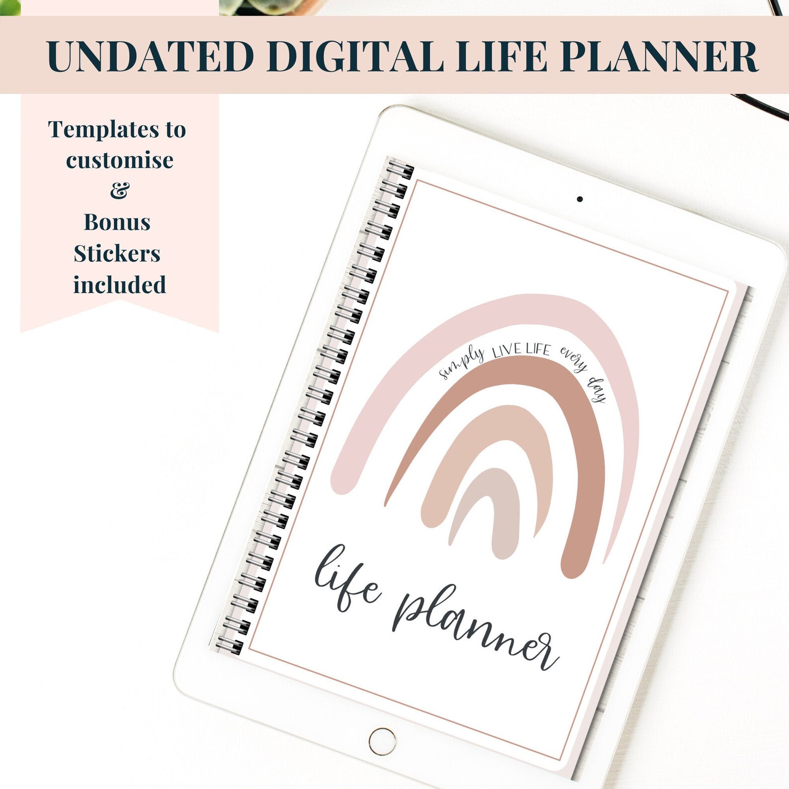 undated digital planner goodnotes