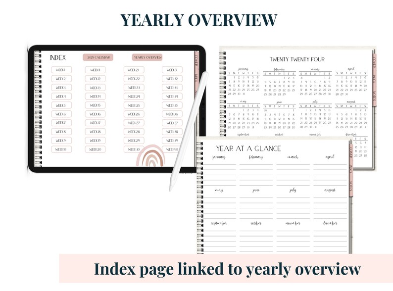 Digital Teacher Planner 2024 Teacher Planner for Goodnotes Undated