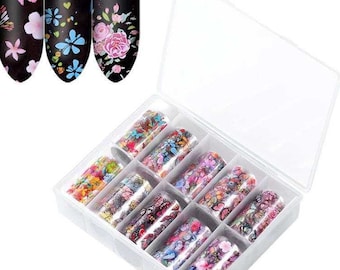 Nail Art Transfer Foil - Butterfly Garden