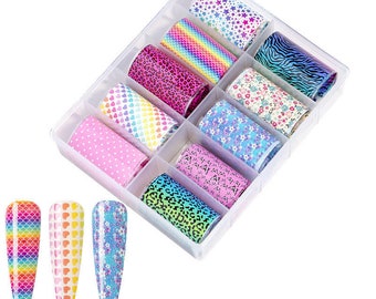 Nail Art Transfer Foil - Young At Heart