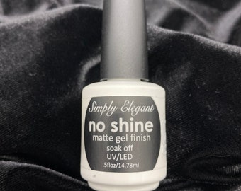 No Shine Matte Gel Finish