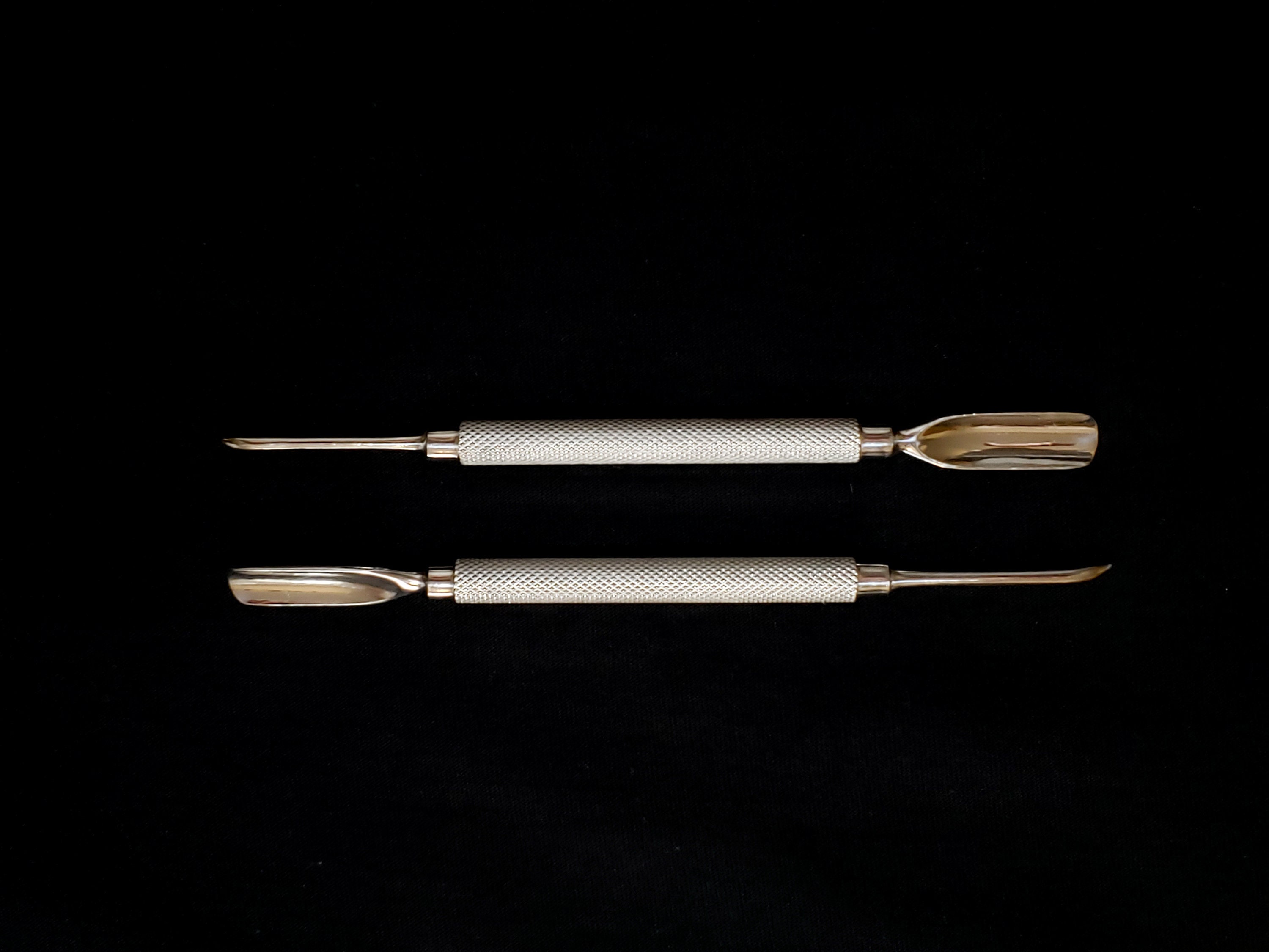 Double ended cuticle pusher with scraper Etsy