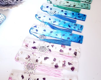 Resin bookmarks