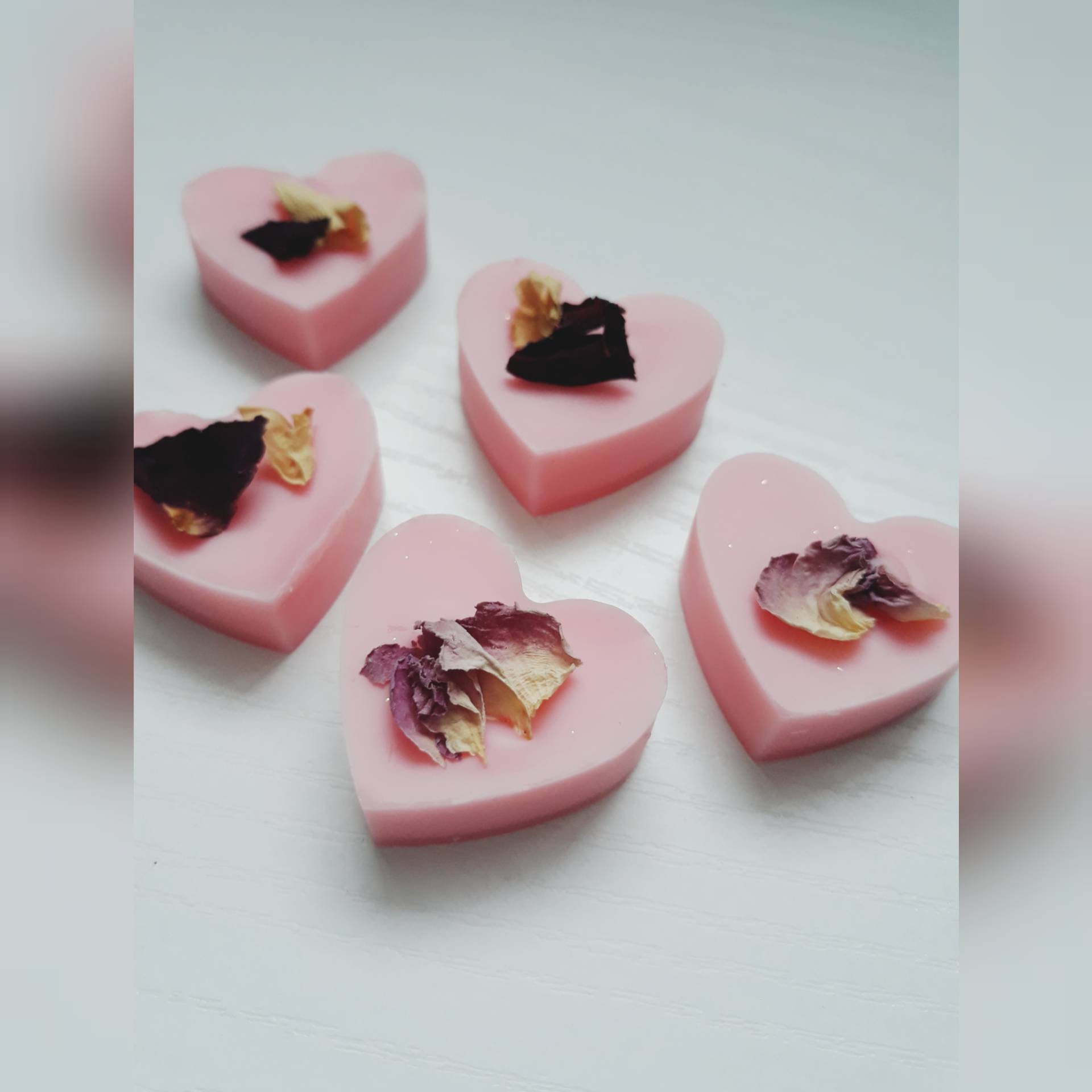 x5 Fondants Parfumés à La Rose