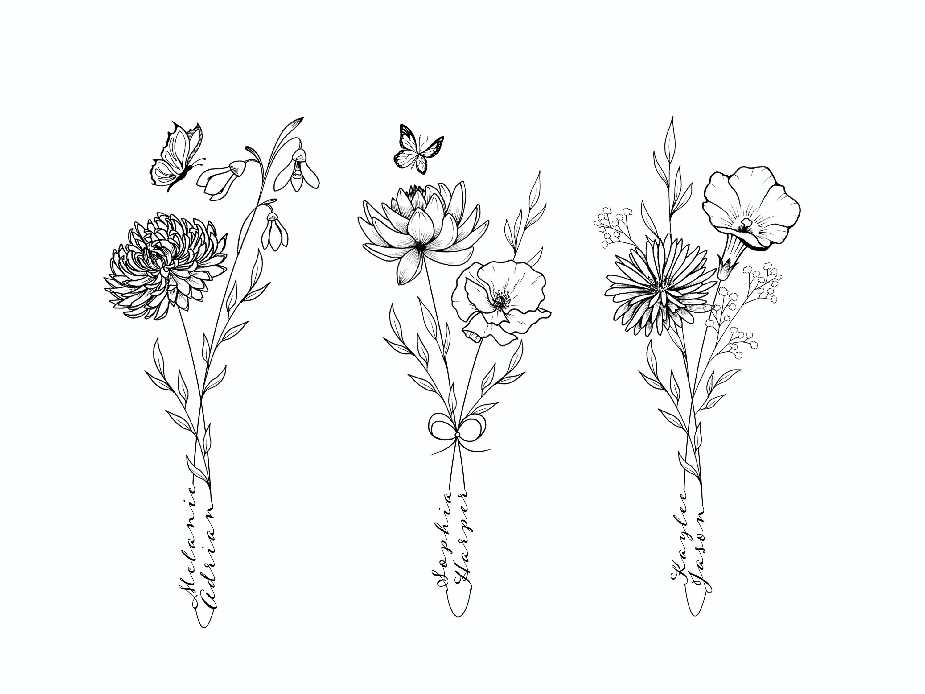 20+ Tattoo Designs Grandchildren