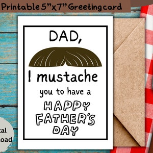 Father's Day Mustache