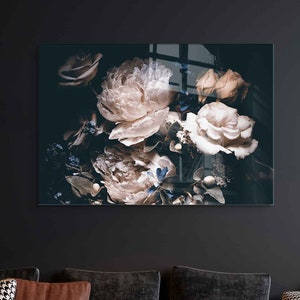 Tempered Glass Wall Art, Glass Painting Art, Home Wall Decor, Living Room Wall Art, Decor For Bedroom, Large Wall Art, Wall Hanging