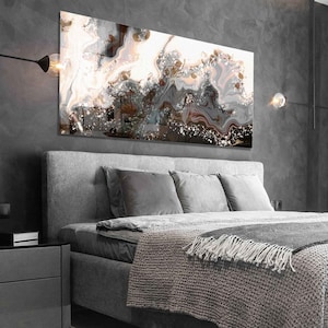 Tempered Glass Wall Art, Glass Wall Decor, Home Decor, Living Room Wall Art, Decor For Bedroom, Extra Large Wall Art, Wall Hanging