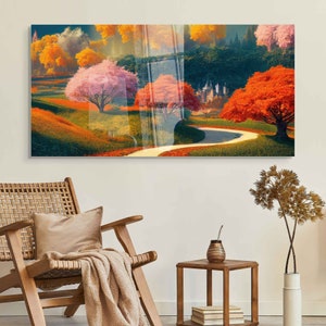 Tempered Glass Wall Art, Wall Decor Prints, Home Decor, Living Room Wall Art, Decor For Bedroom, Extra Large Wall Art, Wall Hanging