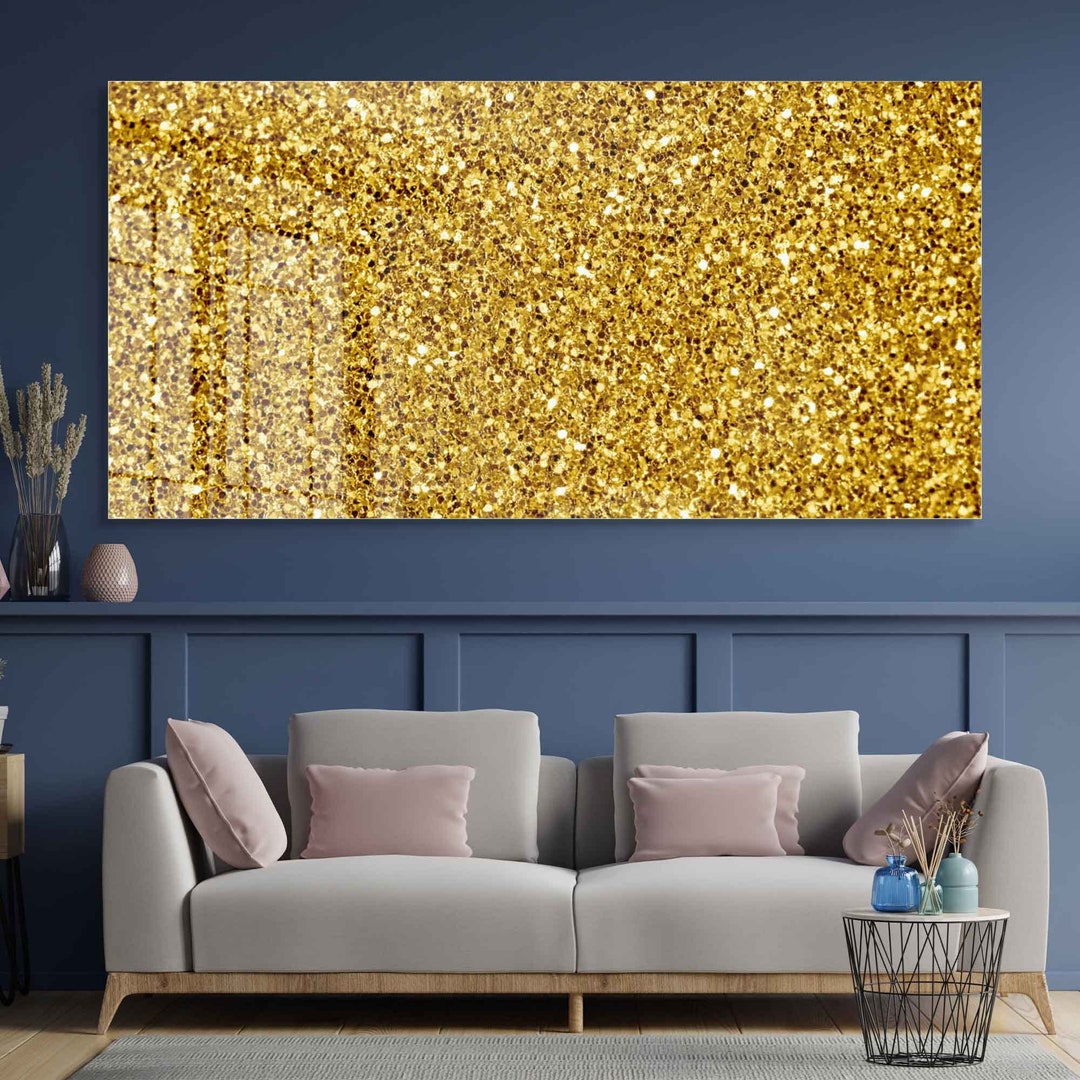 Tempered Glass Wall Art, Glass Wall Decor, Home Decor, Living Room Wall