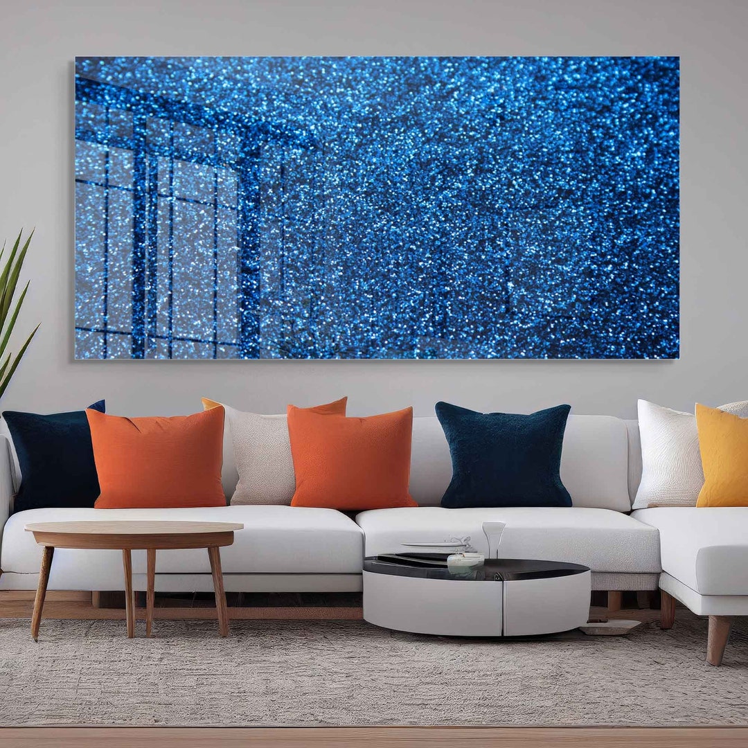 Tempered Glass Wall Art, Glass Wall Decor, Home Decor, Living Room Wall ...