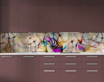 Tempered Glass Backsplash, Stove Back Top Cover, Glass Splashback Tile, Kitchen Accessories, Kitchen Sink Cover, Kitchen Decor