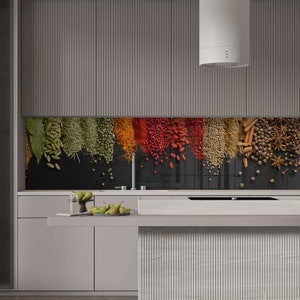 Stove Back Cover, Kitchen Backsplash for Stove, Glass Splashback, Stove Top Cover, Chopping and Noodle Board, Kitchen Decor, Backsplash Tile