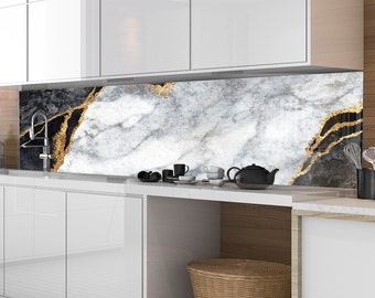 Tempered Glass Kitchen Backsplash, Stove Back Top Cover, Kitchen Sink Splash Guard, Kitchen Sink Cover, Kitchen Splashback, Cutting Board