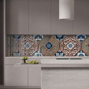 Dosseret en verre trempé, couverture arrière de cuisinière, dosseret de cuisine pour cuisinière, couverture supérieure de cuisinière, planche à découper et à nouilles, carrelage de décoration de cuisine