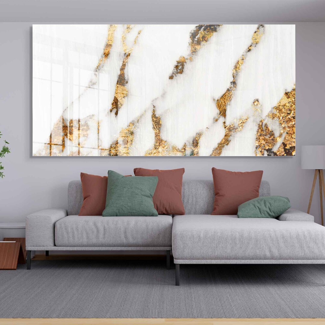 Tempered Glass Wall Art, Glass Wall Decor, Home Decor, Living Room Wall ...