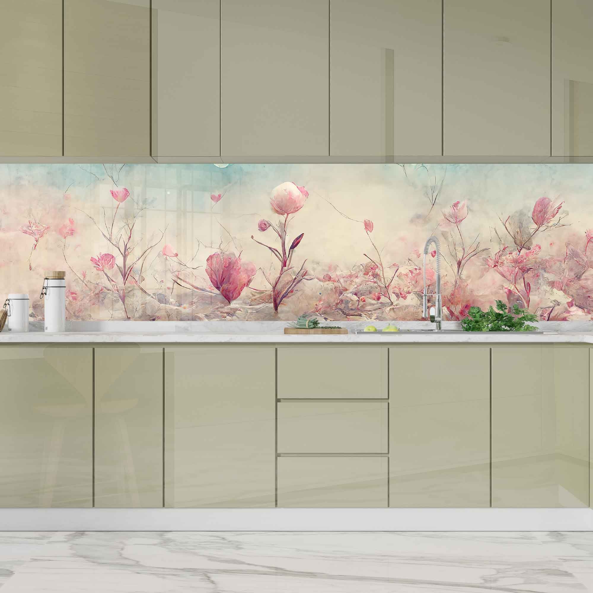 Copri Piano Cottura TMK In Vetro Temperato – 80x52 Cm, Colore Chilli, Paraschizzi E Tagliere - 3