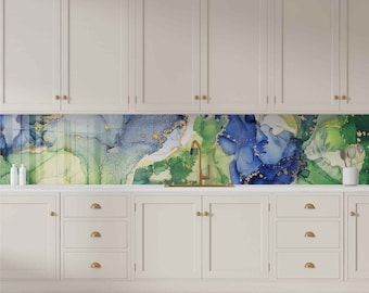 Tempered Glass Backsplash, Stove Back Cover, Kitchen Backsplash for Stove, Stove Top Cover, Chopping and Noodle Board, Kitchen Decor Tile