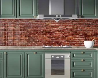 Tempered Glass Backsplash, Stove Back Cover, Kitchen Backsplash for Stove, Stove Top Cover, Chopping and Noodle Board, Kitchen Decor Tile