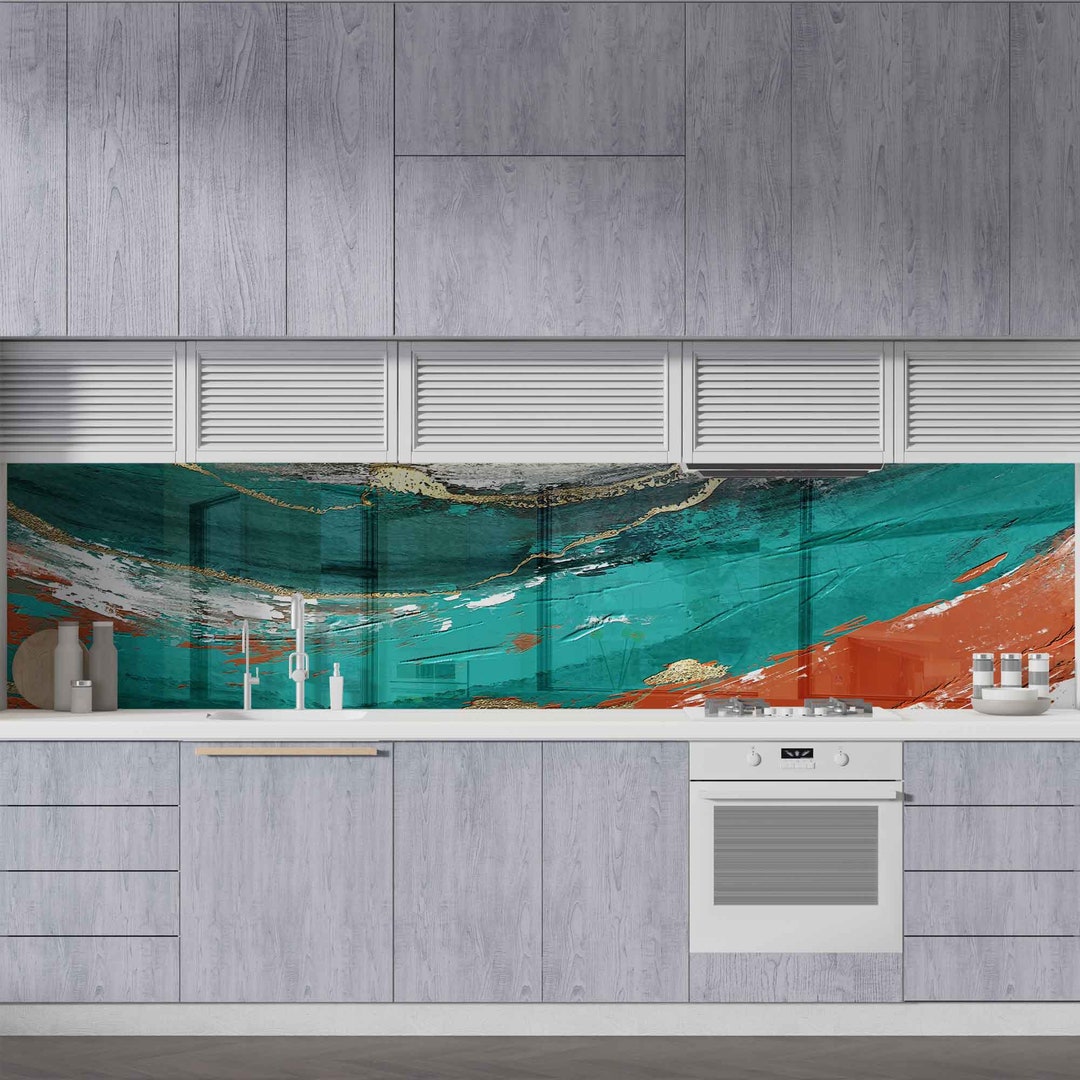 Kitchen Sink Splash Guard Kitchen Sink Cover Tempered Glass Etsy