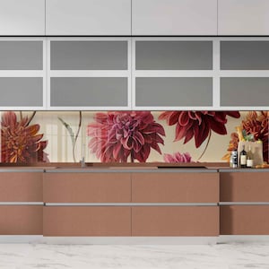 Stove Back Cover, Kitchen Backsplash for Stove, Glass Splashback, Stove Top Cover, Chopping and Noodle Board, Kitchen Decor, Backsplash Tile
