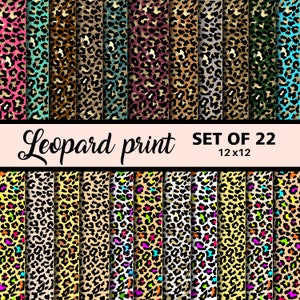 Animal Print Leopard Wallpaper - Peel and Stick – Simple Shapes