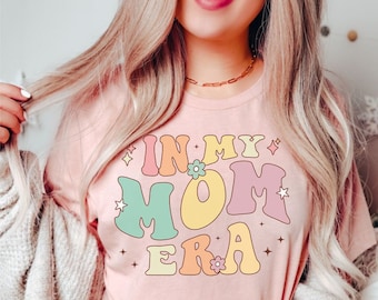In My Mom Era Shirt Retro Mom Shirt Concert Outfit Cool Moms Club Shirt Funny Mothers Day Gifts For Mom 1st Time Mom Gift Mom Birthday Gift
